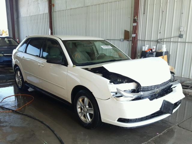 1G1ZT62835F126788 - 2005 CHEVROLET MALIBU MAX WHITE photo 1