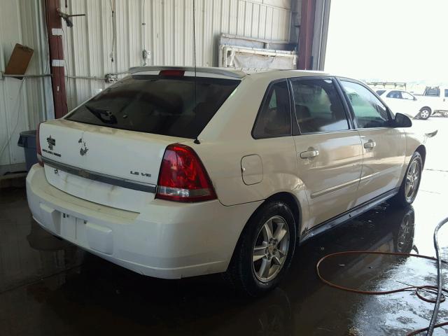 1G1ZT62835F126788 - 2005 CHEVROLET MALIBU MAX WHITE photo 4