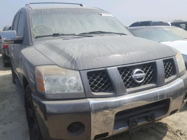 5N1AA08A47N701809 - 2007 NISSAN ARMADA SE GRAY photo 1