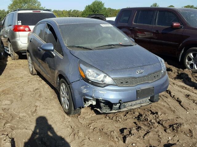 KNADM4A30G6654085 - 2016 KIA RIO Կապույտ լուսանկար 1