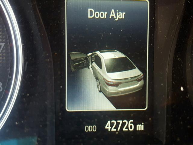 4T1BF1FK8GU246413 - 2016 TOYOTA CAMRY LE BLUE photo 8