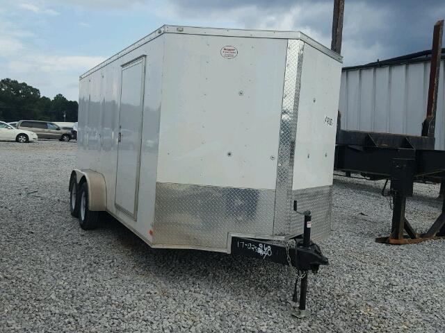 53FBE1628HF027609 - 2017 UTILITY TRAILER WHITE photo 1