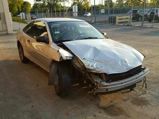 1G1JC12F637366794 - 2003 CHEVROLET CAVALIER SILVER photo 1