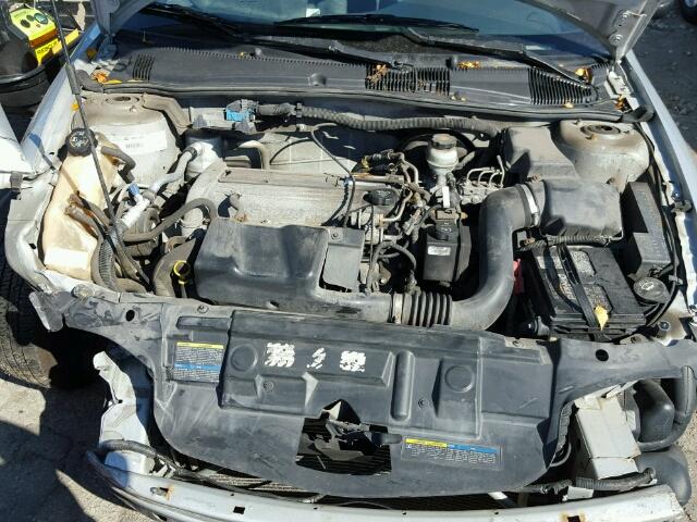 1G1JC12F637366794 - 2003 CHEVROLET CAVALIER SILVER photo 7