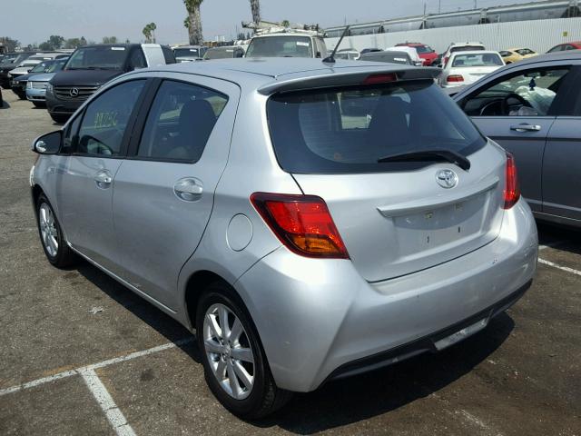 VNKKTUD30GA061369 - 2016 TOYOTA YARIS L SILVER photo 3