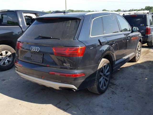 WA1VABF78HD036911 - 2017 AUDI Q7 PRESTIG BLUE photo 4