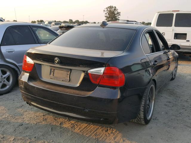 WBAVB33576PS19138 - 2006 BMW 330 I BLACK photo 4