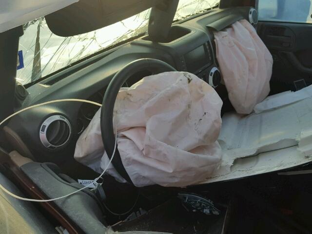 1C4HJWEG3EL221767 - 2014 JEEP WRANGLER U ORANGE photo 9