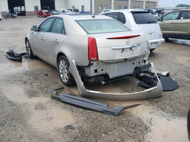 1G6DG577280128591 - 2008 CADILLAC CTS GOLD photo 3