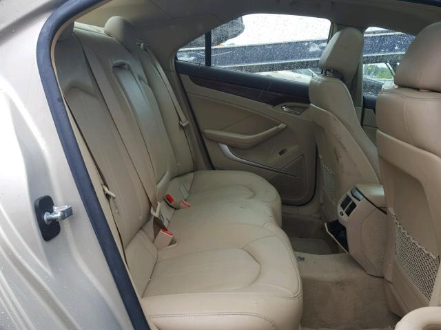 1G6DG577280128591 - 2008 CADILLAC CTS GOLD photo 6