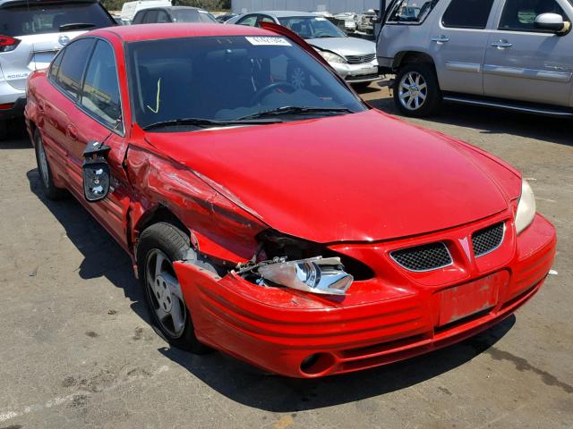1G2NE52T3XM738197 - 1999 PONTIAC GRAND AM S წითელი ფოტო 1