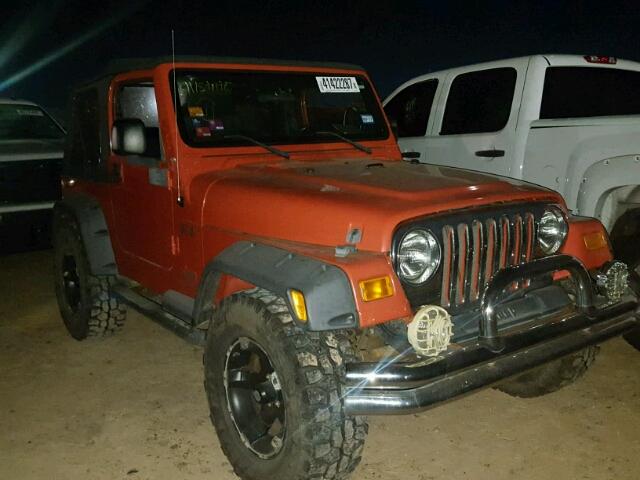 1J4FA39SX6P748326 - 2006 JEEP WRANGLER X RED photo 1