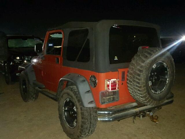 1J4FA39SX6P748326 - 2006 JEEP WRANGLER X RED photo 3