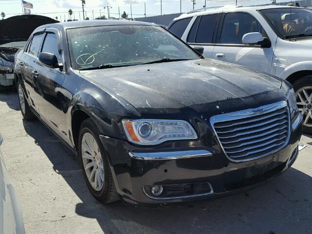 2C3CCAAGXEH255381 - 2014 CHRYSLER 300 BLACK photo 1