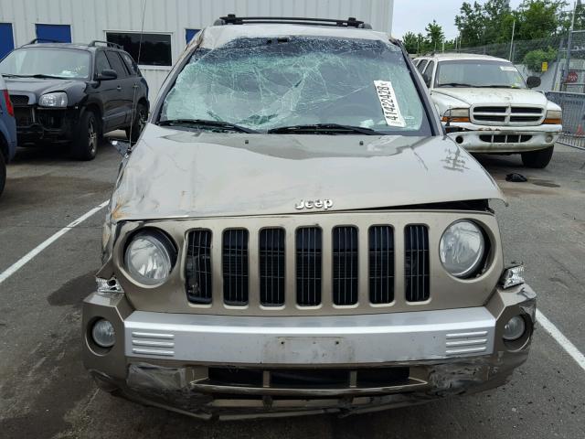 1J8FF48W37D353353 - 2007 JEEP PATRIOT LI BROWN photo 7