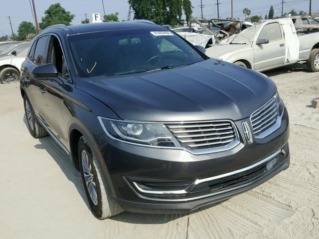 2LMPJ6KR7HBL31520 - 2017 LINCOLN MKX SELECT GRAY photo 1