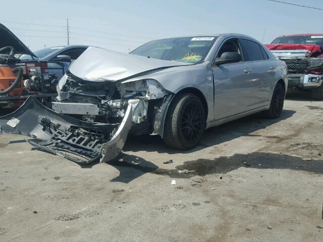 1G1ZG57N78F234882 - 2008 CHEVROLET MALIBU LS Gümüş foto 2