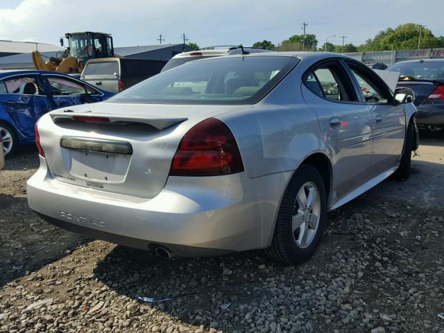 2G2WP552271120592 - 2007 PONTIAC GRAND PRIX SILVER photo 4