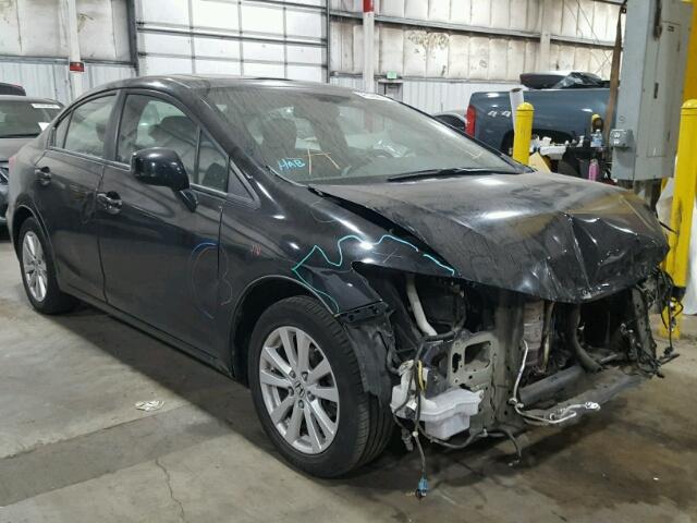 19XFB2F95CE381698 - 2012 HONDA CIVIC EXL 黑色 照片 1