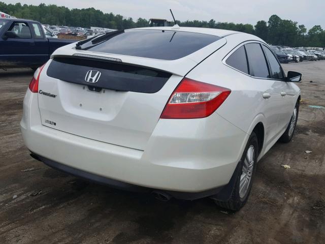 5J6TF3H55CL002904 - 2012 HONDA CROSSTOUR WHITE photo 4