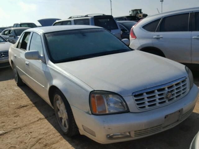 1G6KF57932U153866 - 2002 CADILLAC DEVILLE WHITE photo 1