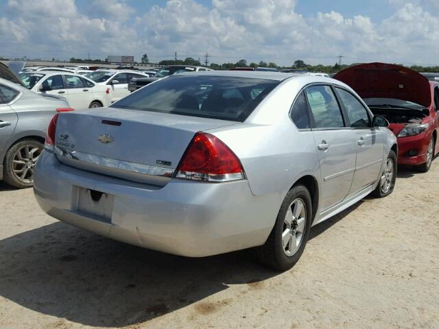 2G1WG5EKXB1166667 - 2011 CHEVROLET IMPALA SILVER photo 4