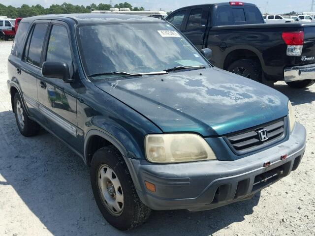 JHLRD2844YS003419 - 2000 HONDA CR-V GREEN photo 1