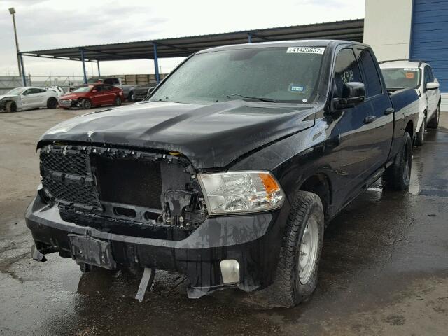 1C6RR6FT6ES377632 - 2014 RAM 1500 BLACK photo 2