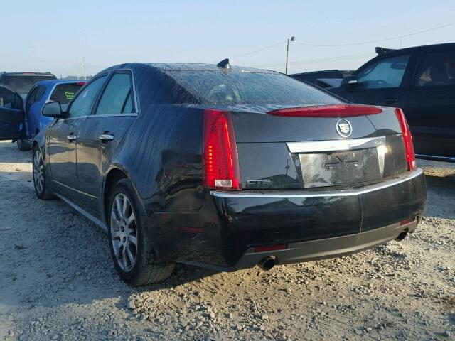 1G6DE5E51C0147455 - 2012 CADILLAC CTS LUXURY BLACK photo 3