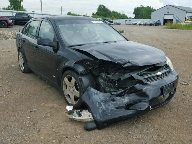 1G1AM58B467636845 - 2006 CHEVROLET COBALT SS BLACK photo 1