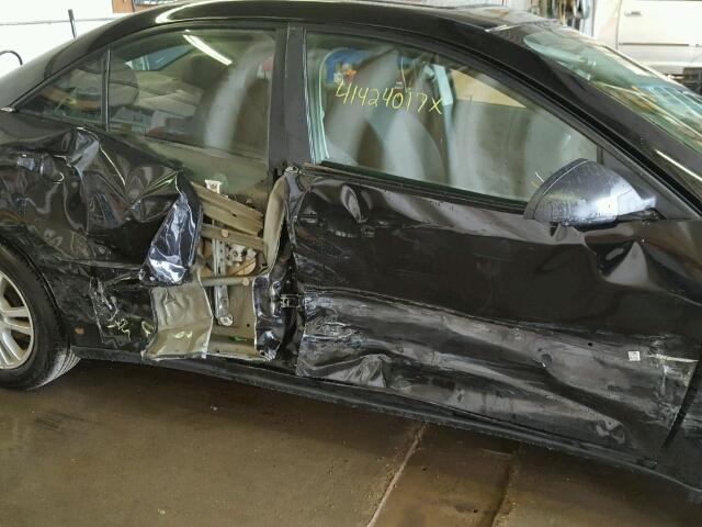 1G2ZG558864264829 - 2006 PONTIAC G6 BLACK photo 9