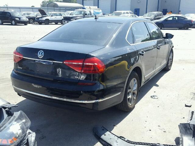 1VWAS7A3XGC046828 - 2016 VOLKSWAGEN PASSAT S შავი ფოტო 4