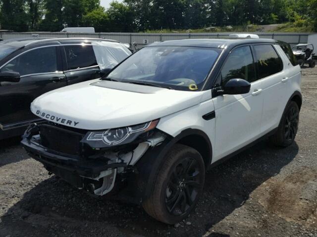 SALCT2BG3HH660677 - 2017 LAND ROVER DISCOVERY WHITE photo 2