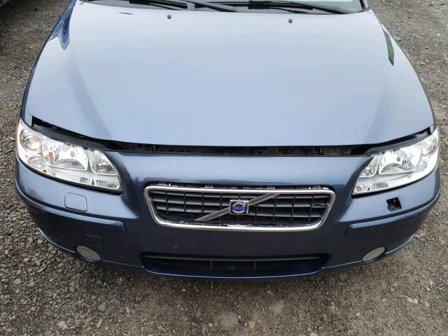 YV1RS592262547846 - 2006 VOLVO S60 2.5T BLUE photo 9
