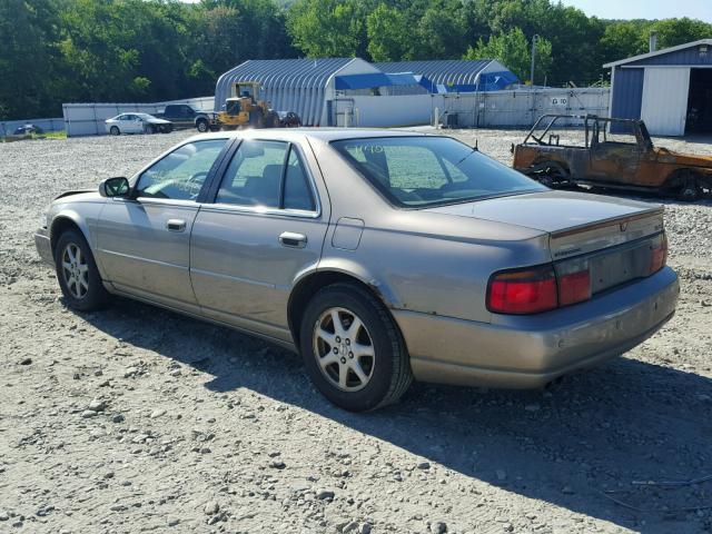 1G6KS54YX2U259948 - 2002 CADILLAC SEVILLE SL GOLD photo 3