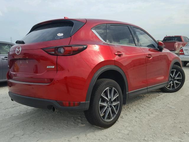 JM3KFADL6H0157343 - 2017 MAZDA CX-5 GRAND RED photo 4