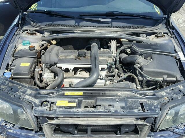 YV1RS58D132277135 - 2003 VOLVO S60 2.4T BLUE photo 7