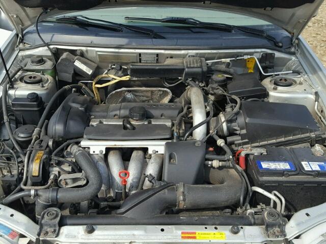 YV1VS29541F686658 - 2001 VOLVO S40 1.9T SILVER photo 7