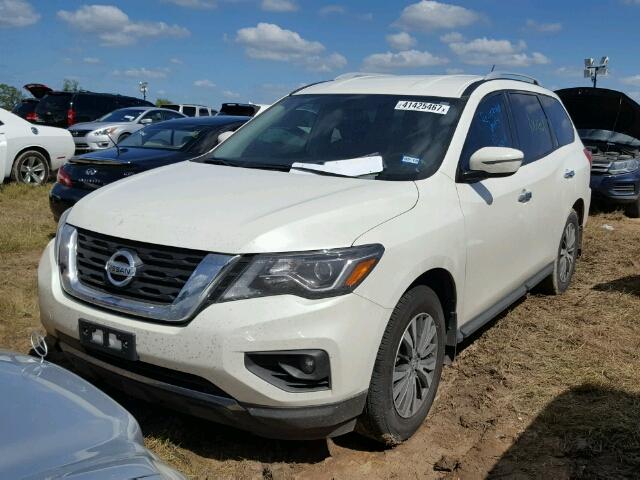 5N1DR2MN3HC692141 - 2017 NISSAN PATHFINDER WHITE photo 2