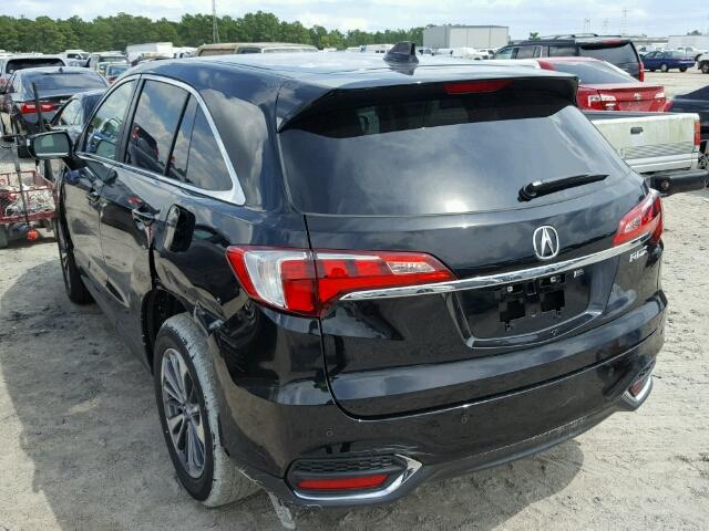 5J8TB3H7XHL000769 - 2017 ACURA RDX BLACK photo 3