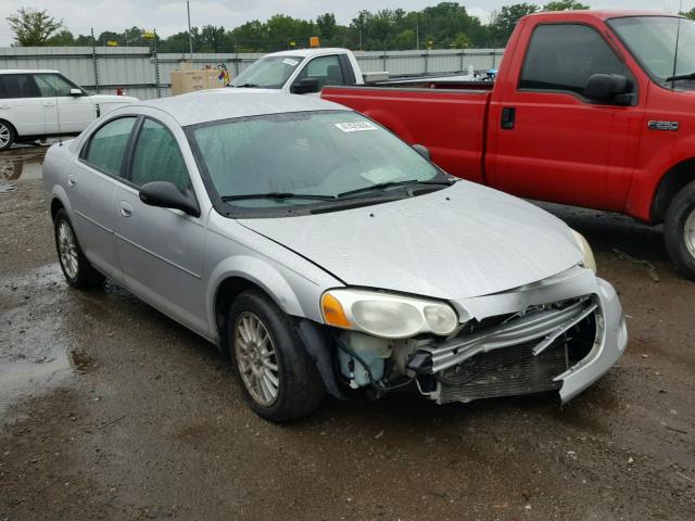 1C3EL46X05N702942 - 2005 CHRYSLER SEBRING SILVER photo 1