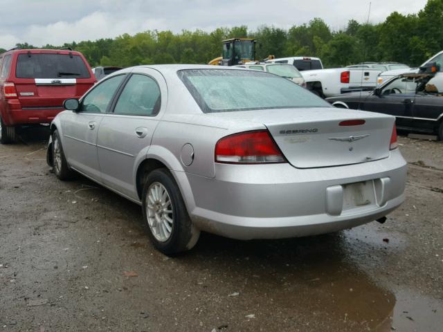 1C3EL46X05N702942 - 2005 CHRYSLER SEBRING SILVER photo 3