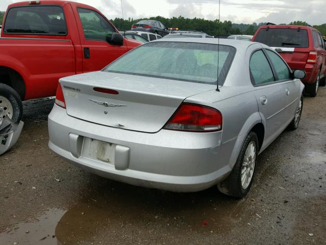 1C3EL46X05N702942 - 2005 CHRYSLER SEBRING SILVER photo 4