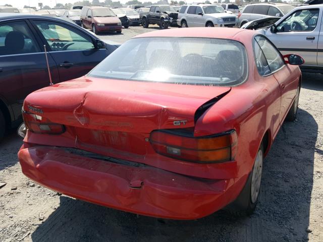 JT2ST87F1L0033028 - 1990 TOYOTA CELICA GT RED photo 4
