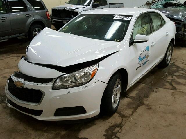 1G11C5SL9FF294450 - 2015 CHEVROLET MALIBU 1LT WHITE photo 2