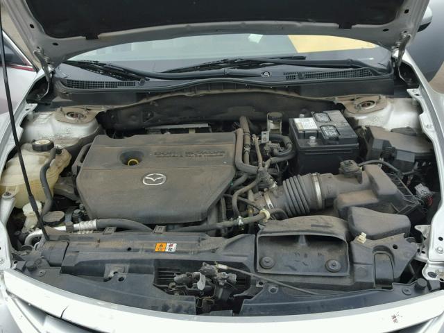 1YVHZ8BH8A5M24776 - 2010 MAZDA 6 I GRAY photo 6