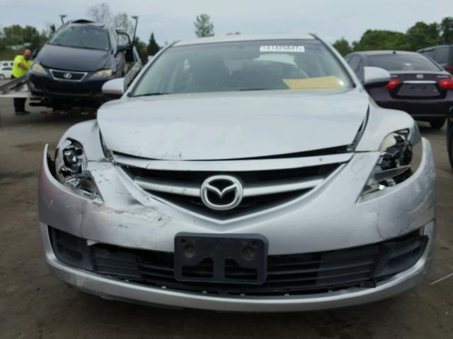 1YVHZ8BH8A5M24776 - 2010 MAZDA 6 I GRAY photo 8