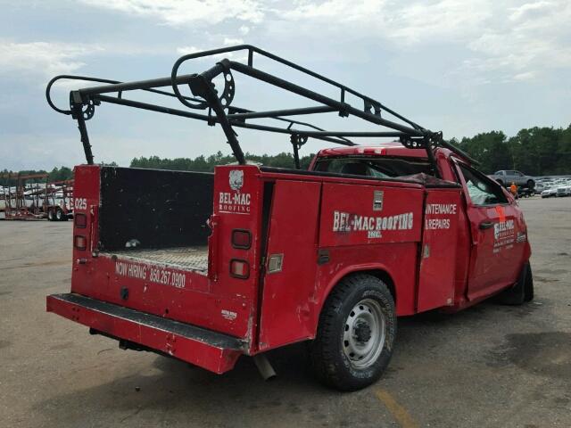 3C6LR4AT9DG563530 - 2013 RAM 2500 ST RED photo 4