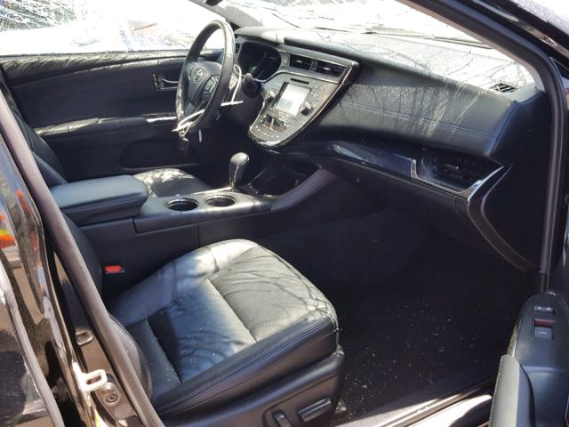 4T1BK1EB4FU137927 - 2015 TOYOTA AVALON XLE BLACK photo 5