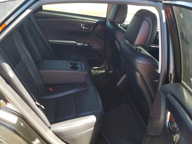 4T1BK1EB4FU137927 - 2015 TOYOTA AVALON XLE BLACK photo 6